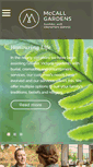 Mobile Screenshot of mccallgardens.com